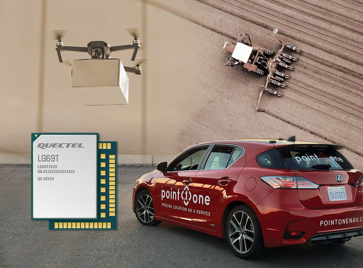 移远携手Point One推出高性价比、易用的小型高精度定位模组